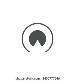 Network connection icon isolated on white background. Connection symbol modern simple vector icon for website or mobile app