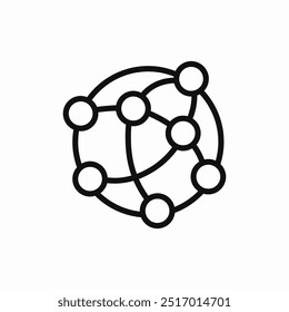 network connection icon sign vector