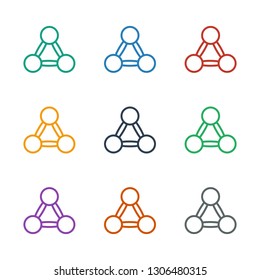 network connection icon white background. Editable outline network connection icon from network. Trendy network connection icon for web and mobile.