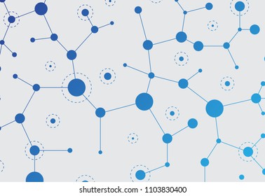 Network connection isolated on gray background. For web site, wallpaper, poster, placard, ad, cover and print materials. Creative art, modern abstract concept. Vector illustration network, eps 10