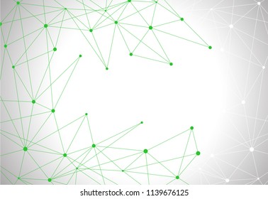 Network connection isolated on gray background. For web site, wallpaper, poster, placard, ad, cover and print materials. Creative art, modern abstract concept. Vector illustration network, eps 10
