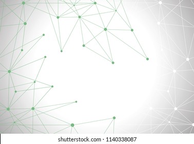 Network connection isolated on gray background. For web site, wallpaper, poster, placard, ad, cover and print materials. Creative art, modern abstract concept. Vector illustration network, eps 10