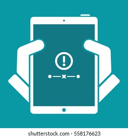 Network connection out icon