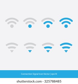 Network Connection Signal Icons