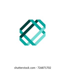 Network and connection symbol. Vector illustration