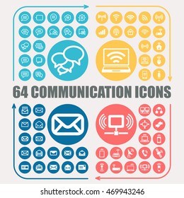 Network connection vector graphic