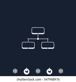 Network connections icon.