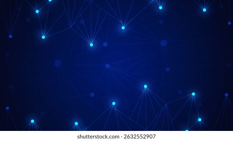 A network of connections on the Internet that consists of interconnected geometric elements.