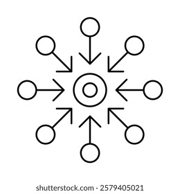 Network Connectivity Icon – Peer-to-Peer Data Exchange for Web3 and IoT