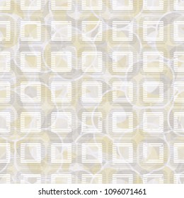 A network covered with an abstract pattern. Seamless texture. Fashionable camouflage. Easy editing.