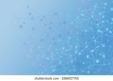 Network Digital Background. abstract polygonal geometric sci fi design. Vector illustration triangle polygonal design art