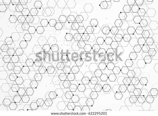 Network Dot Line Technology Communication Background Stock Vector ...