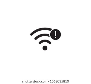 network error icon vector design element logo template