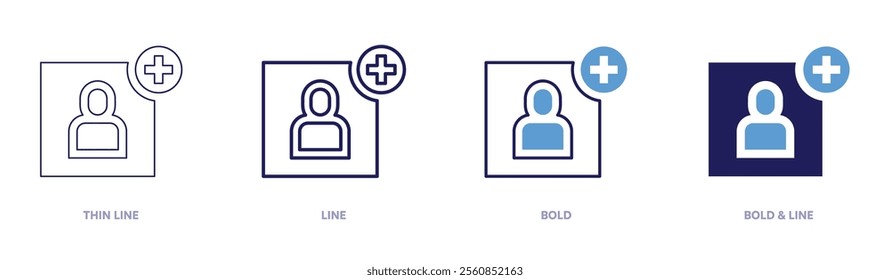 Network fair icon in 4 different styles. Thin Line, Line, Bold, and Bold Line. Duotone style. Editable stroke.