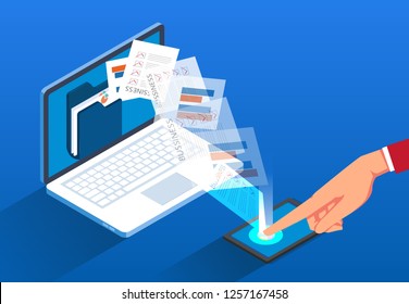 Network file transfer