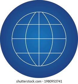 Network flat 3D style illustration with round gradient circle and custom color change, work at home in quarantine