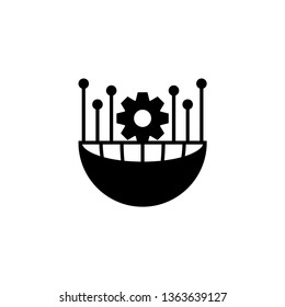 Network glyph icon