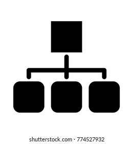network  Glyph icon