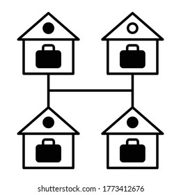 
Network  Glyph Style vector icon which can easily modify or edit
