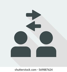 Network group - Flat minimal icon