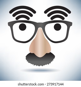 Network Hot Spot Icon Face
