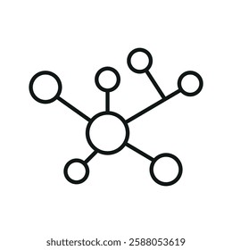 Network icon collection .design style with background