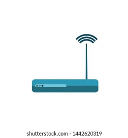 network icon concept, router icon isolated design illustration, sign and icon for app or website, icon vector.