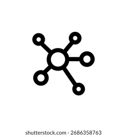 Ícone de Rede para Conexão e Sistema