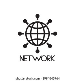 network icon , connections icon vector
