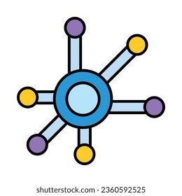 Diseño De Icono De Red Para Uso Personal Y Comercial