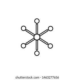 network icon design template vector