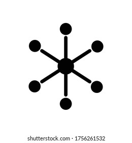 Icono de red. vector de plantilla de diseño