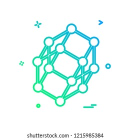 Network icon design vector