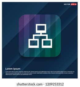 Network icon - Free vector icon