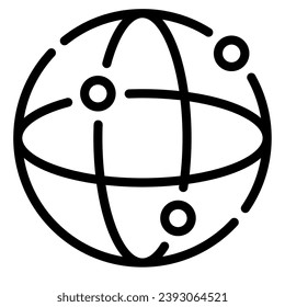 Network icon Illustration for web, app, infographic