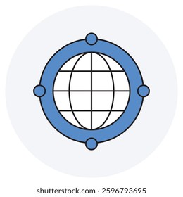 Network icon, Optimizing Network Performance and Security, Building Reliable and Scalable Network Infrastructure, Advanced Network Solutions, Secure and Scalable Networking, vector