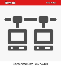 Network Icon. Professional, pixel perfect icons optimized for both large and small resolutions. EPS 8 format.