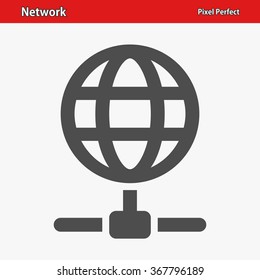 Network Icon. Professional, pixel perfect icons optimized for both large and small resolutions. EPS 8 format.