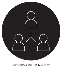 Network icon, Seamless Connectivity for Smarter Systems, Building Bridges The Power of Network Infrastructure, vector