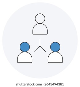 Network icon, Seamless Connectivity for Smarter Systems, Building Bridges The Power of Network Infrastructure, vector