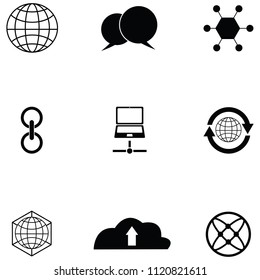 network icon set