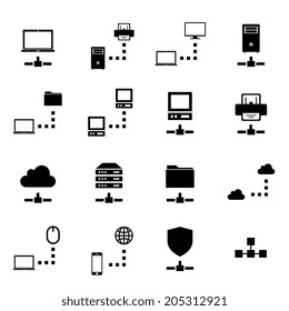 Network Icon set