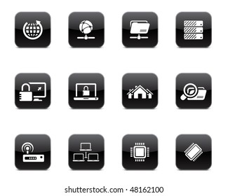Network icon set