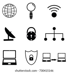 network icon set