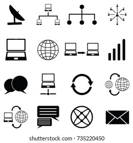 network icon set