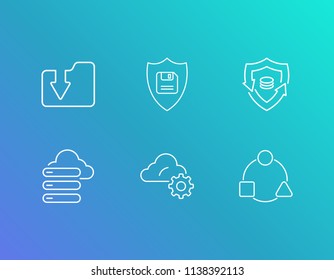 6,726 Datacenter icon set Images, Stock Photos & Vectors | Shutterstock