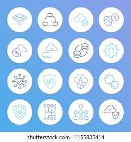 Network Icon Set Routing Saas Setting: เวกเตอร์สต็อก (ปลอดค่าลิขสิทธิ์ ...
