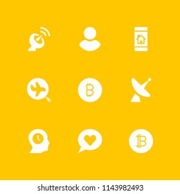 network icon set. user, smartphone and profile vector icon for graphic design and web