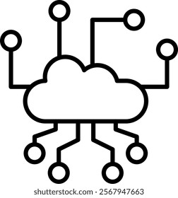 Network Icon Symbol Art Sign