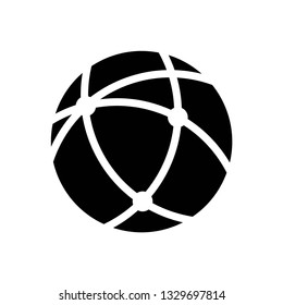 Network icon symbol vector. on white background